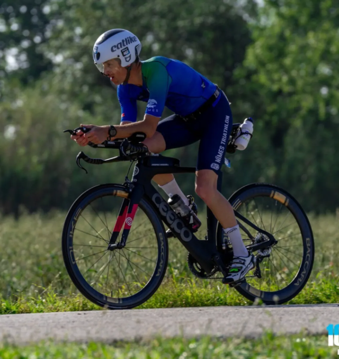 David d'Abicyclette en action