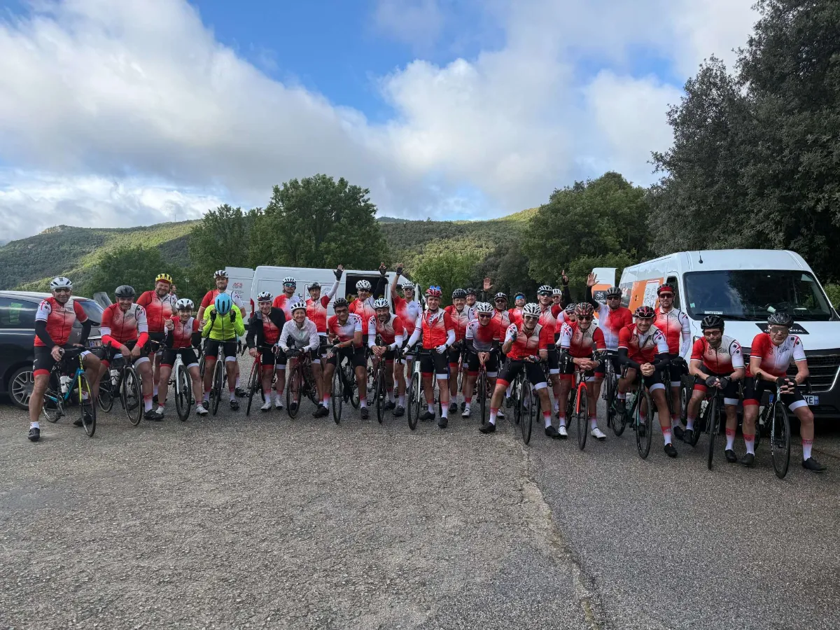 Photo de groupe au départ